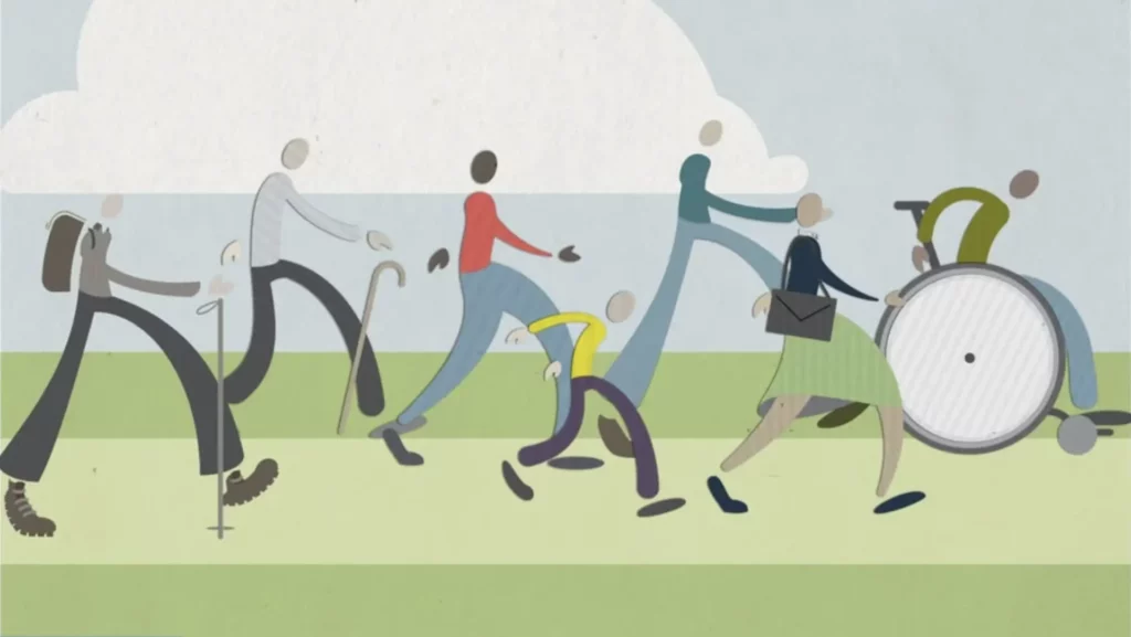 National Walking Day Banner